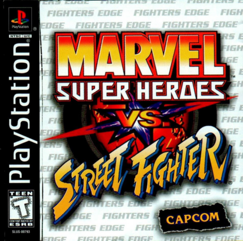 Marvel Super Heroes vs. Street Fighter (USA) Cover
